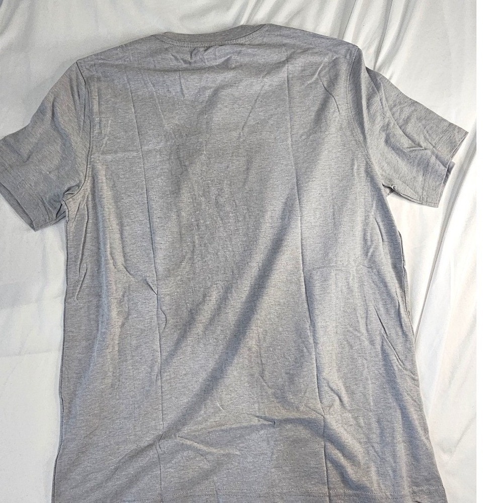 NWT Champion Mens Oxford Grey Heather‎ Graphic Logo T-Shirt Size Medium - Picture 2 of 8